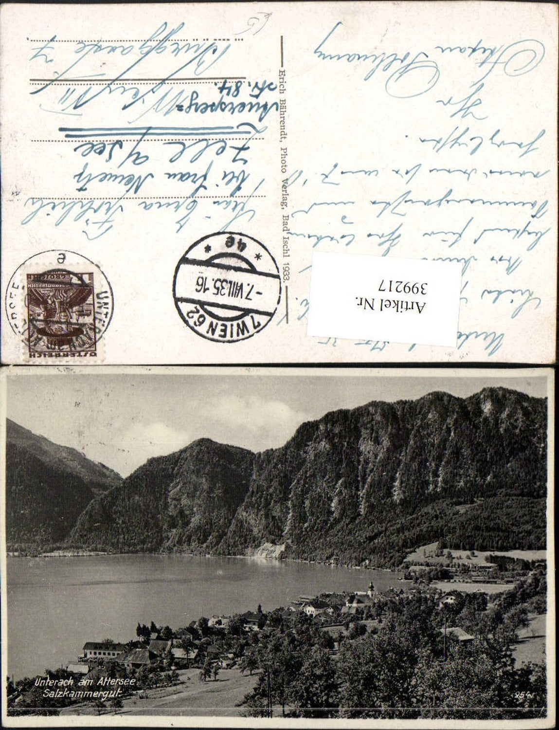 399217,Unterach am Attersee Totale