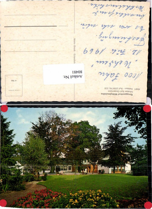 80481,Gasthaus Wilhelmshöhe Haldem Stemwede