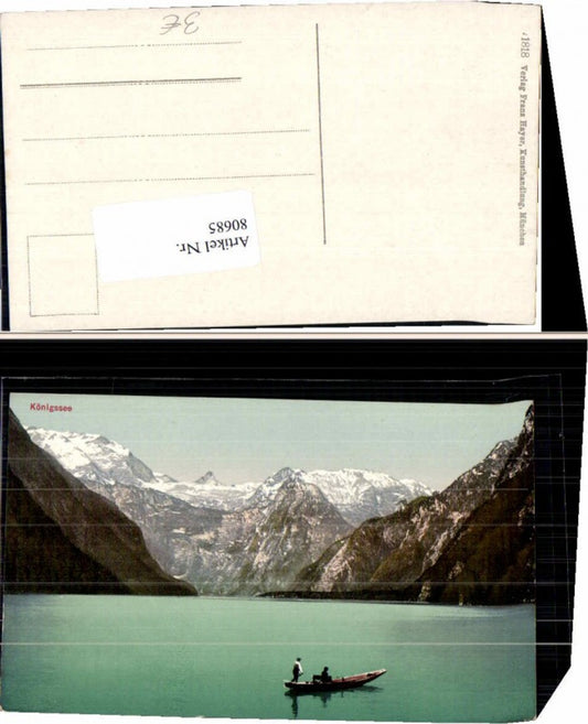 80685,Königssee bei Berchtesgaden 1915