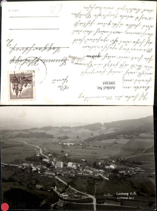 399305,Lasberg Totale Fliegeraufnahme
