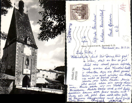 399310,Freistadt Linzertor Tor Turm