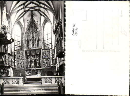 399315,Kefermarkt b. Freystadt Freistadt Kirche Innenansicht Altar Kanzel