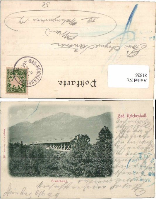 81526,Bad Reichenhall Gradirhaus Partie 1899