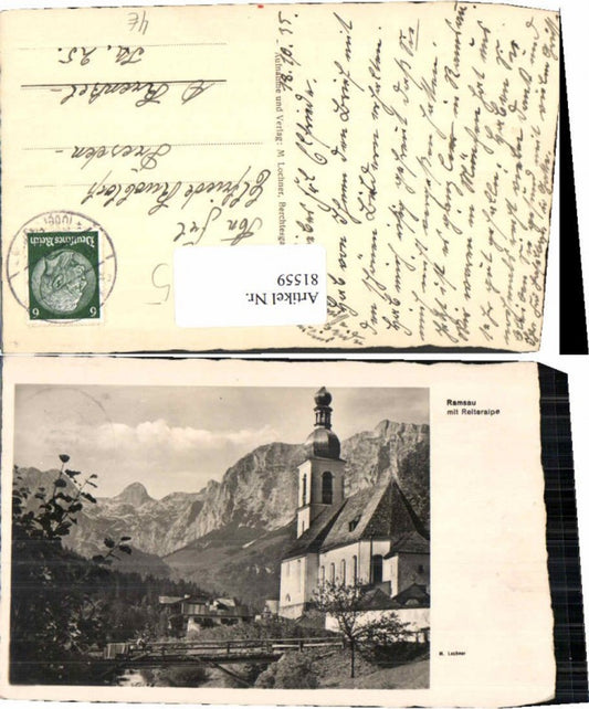 81559,Ramsau bei Berchtesgaden Partie im Ort