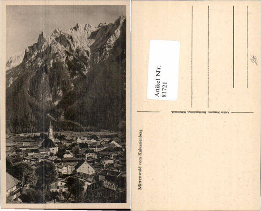 81721,Mittenwald vom Kalvarienberg