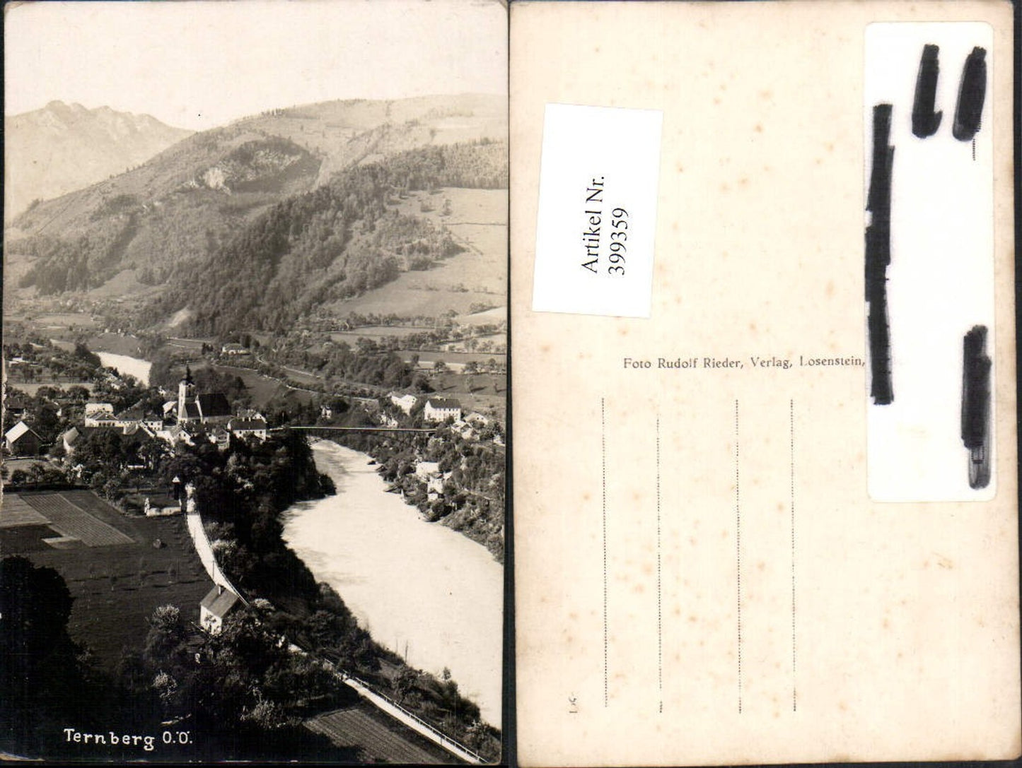 399359,Ternberg Totale Bergkulisse