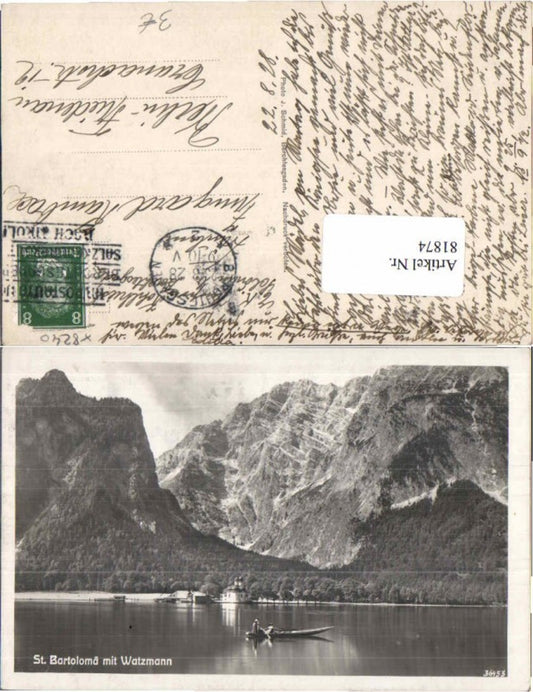 81874,St Bartholomä Berchtesgaden Königssee