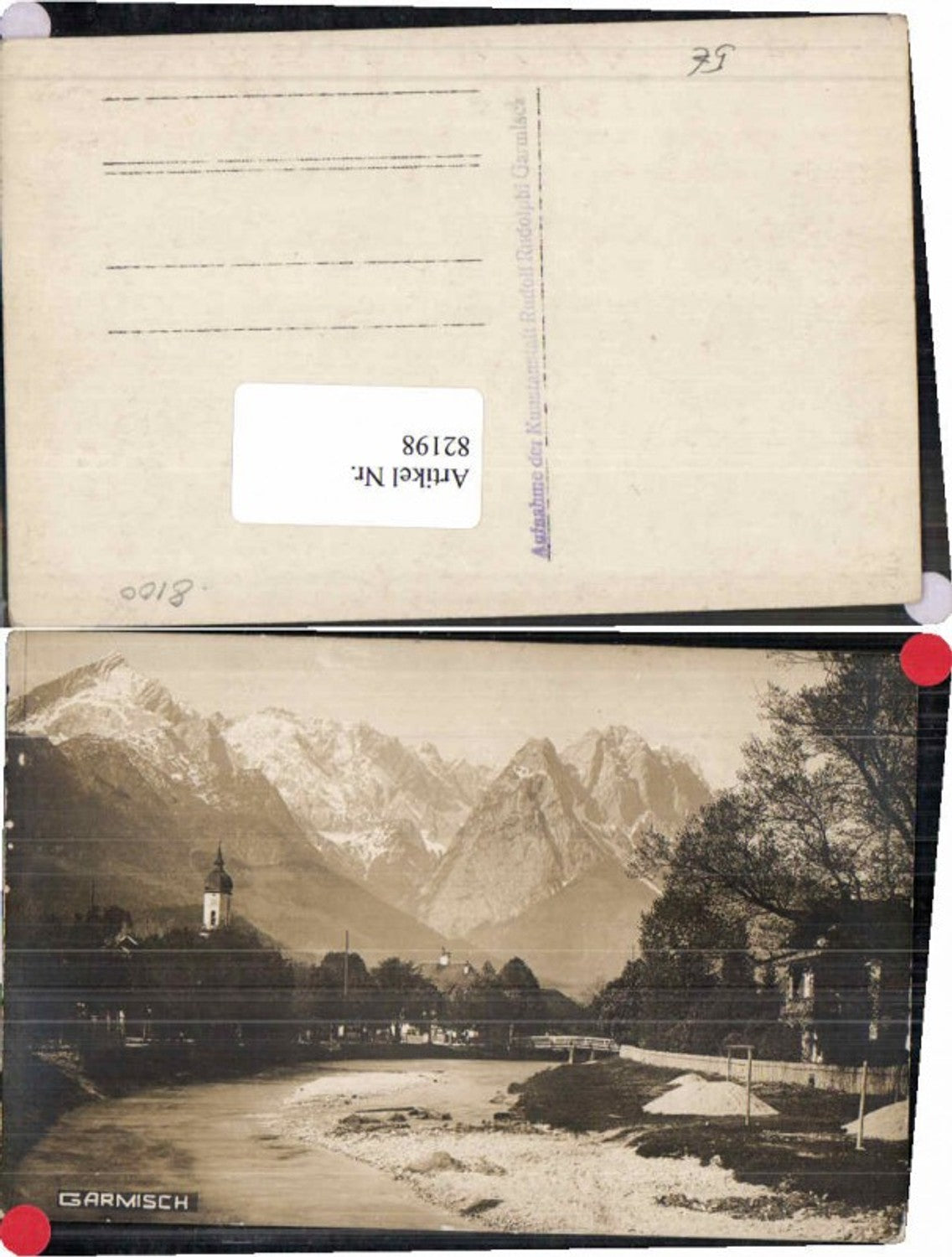 82198,FotoAK Garmisch Partenkirchen Partie im Ort