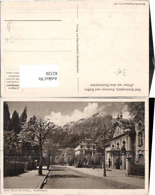 82320,Bad Reichenhall Strassenansicht 1920