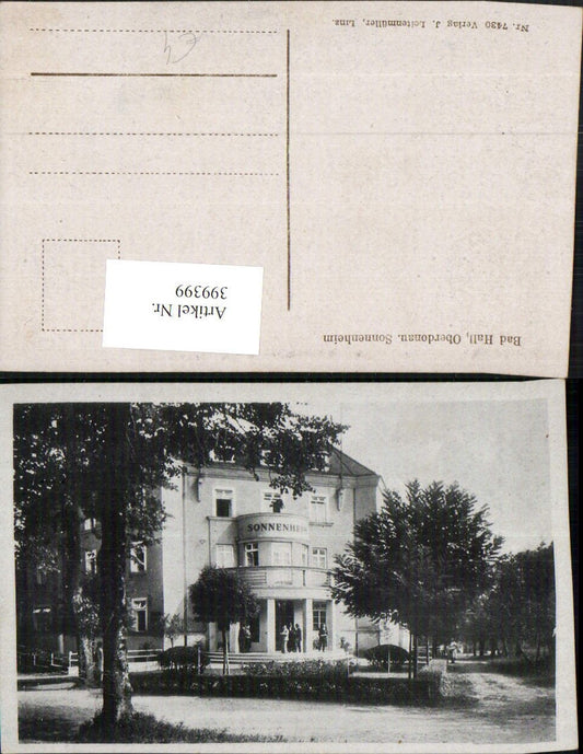 399399,Bad Hall Sonnenheim