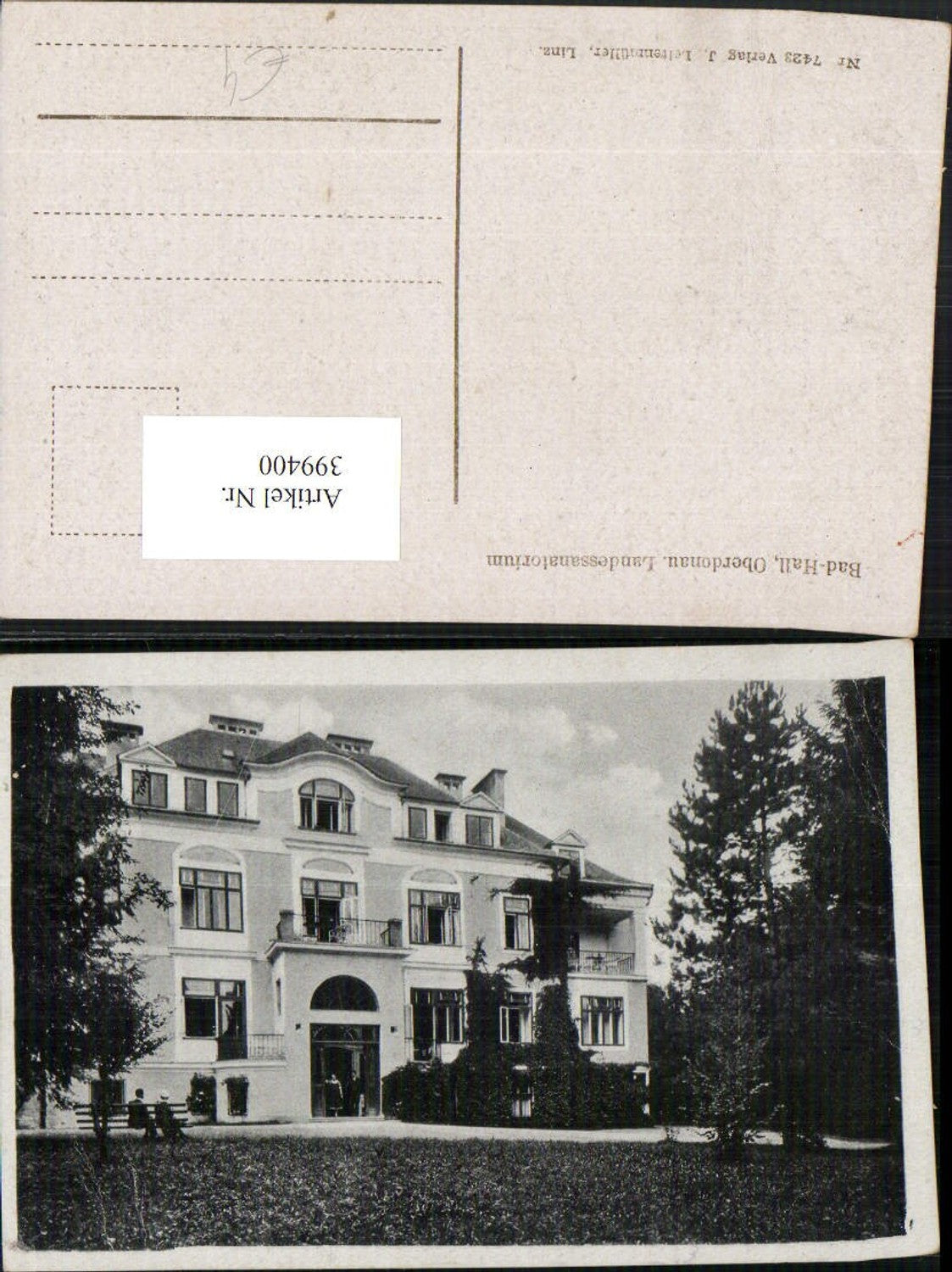 399400,Bad Hall Landessanatorium