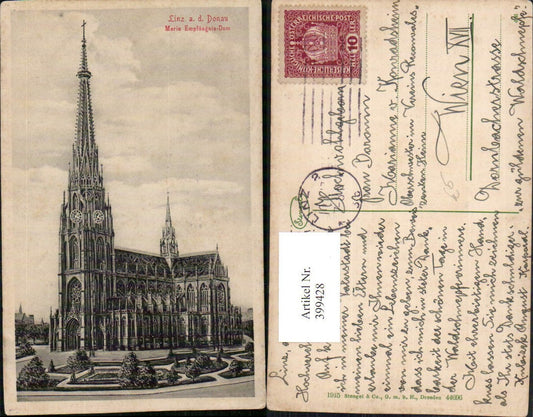399428,Linz an d. Donau Maria Empfängnis-Dom Kirche