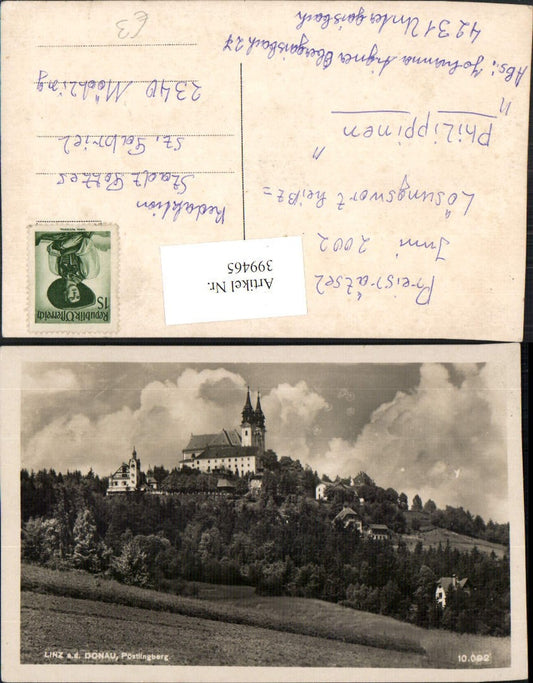 399465,Linz an d. Donau Pöstlingberg Kirche