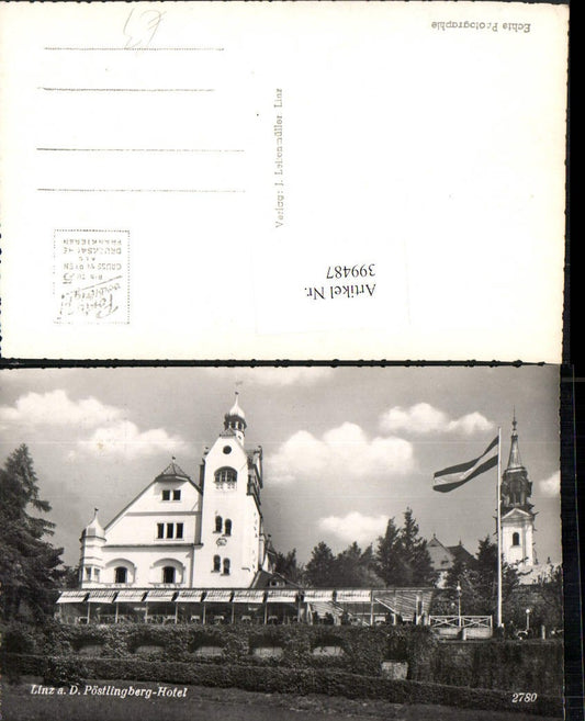 399487,Linz an d. Donau Pöstlingberg Hotel Restauration