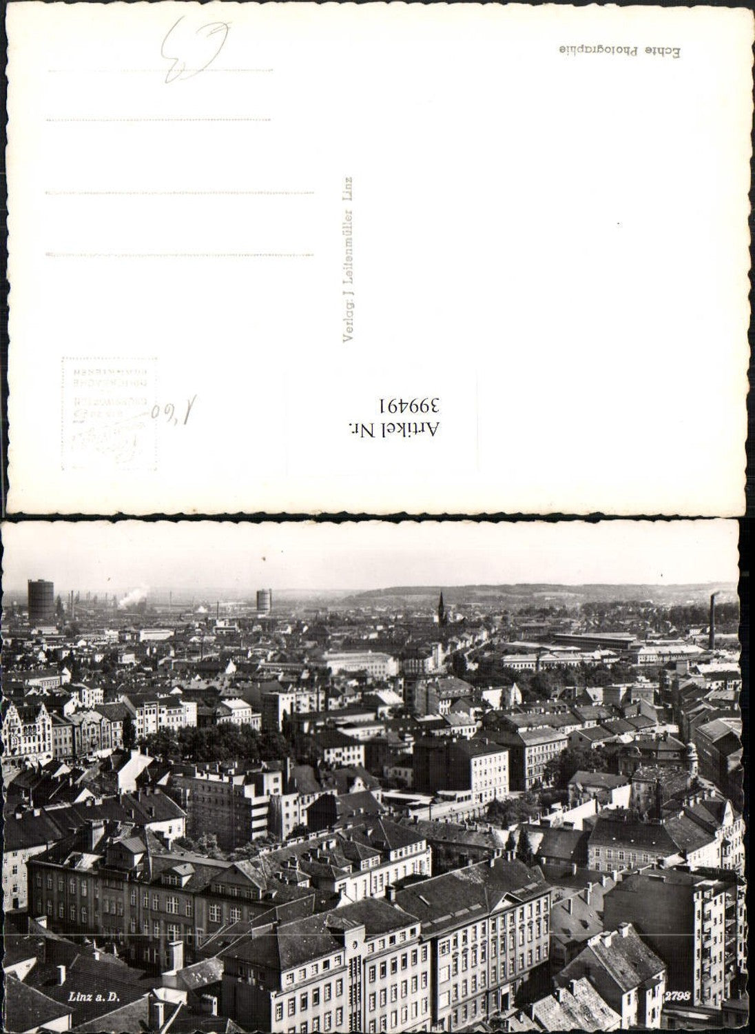 399491,Linz an d. Donau Teilansicht