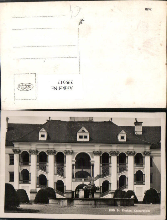 399517,Stift St. Florian Kaiserstock Brunnen