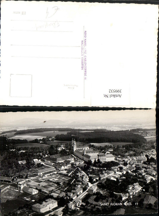 399532,Sankt Florian Totale m. Stift Fliegeraufnahme