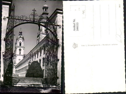 399535,Stift St. Florian Gittertor Türme