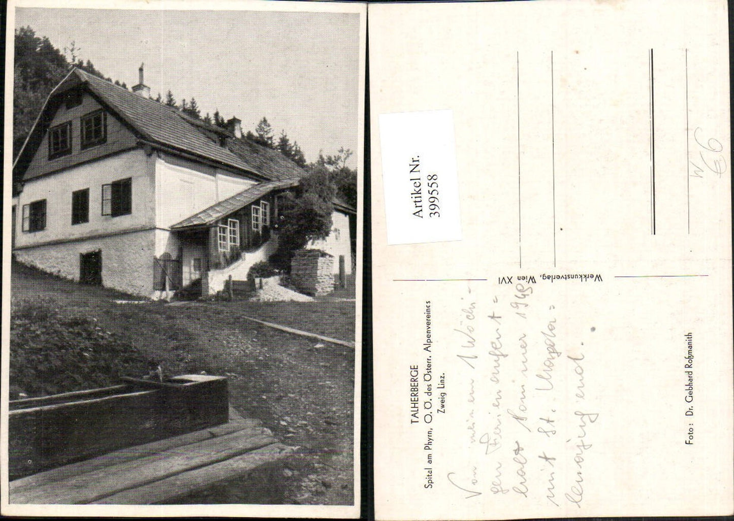 399558,Spital am Phyrn Talherberge Gebäude