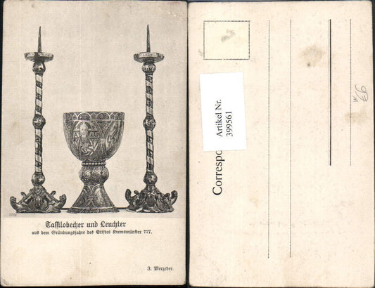 399561,Stift Kremsmünster Tassilo-Becher Leuchter