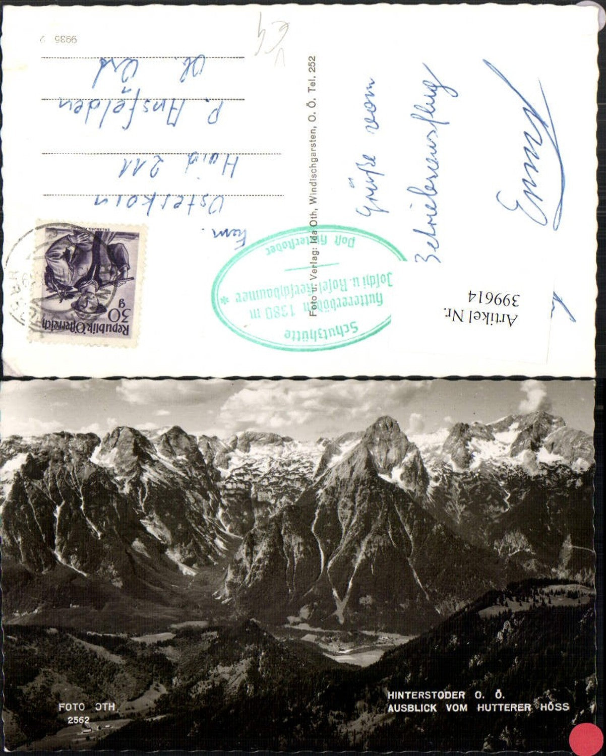 399614,Hinterstoder Ausblick vom Hutterer Höss Bergkulisse pub Foto Oth 2562