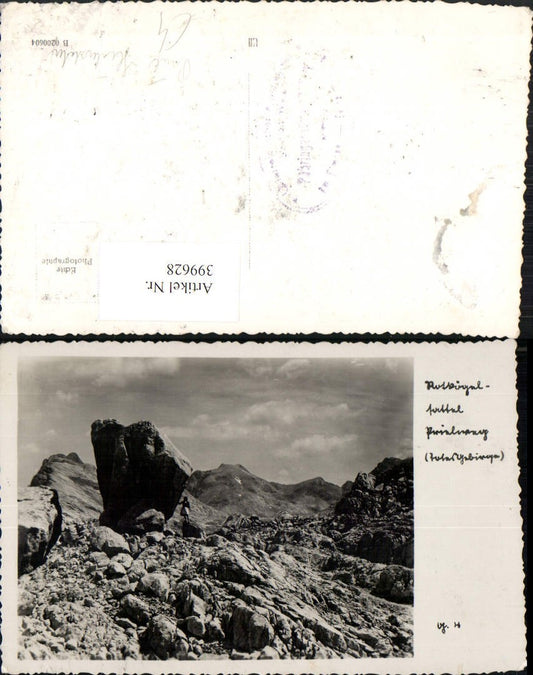 399628,Rotkögelsatterl Priel Totengebirge b. Hinterstoder Bergkulisse