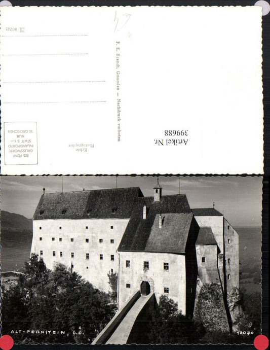 399688,Burg Altpernstein b. Micheldorf