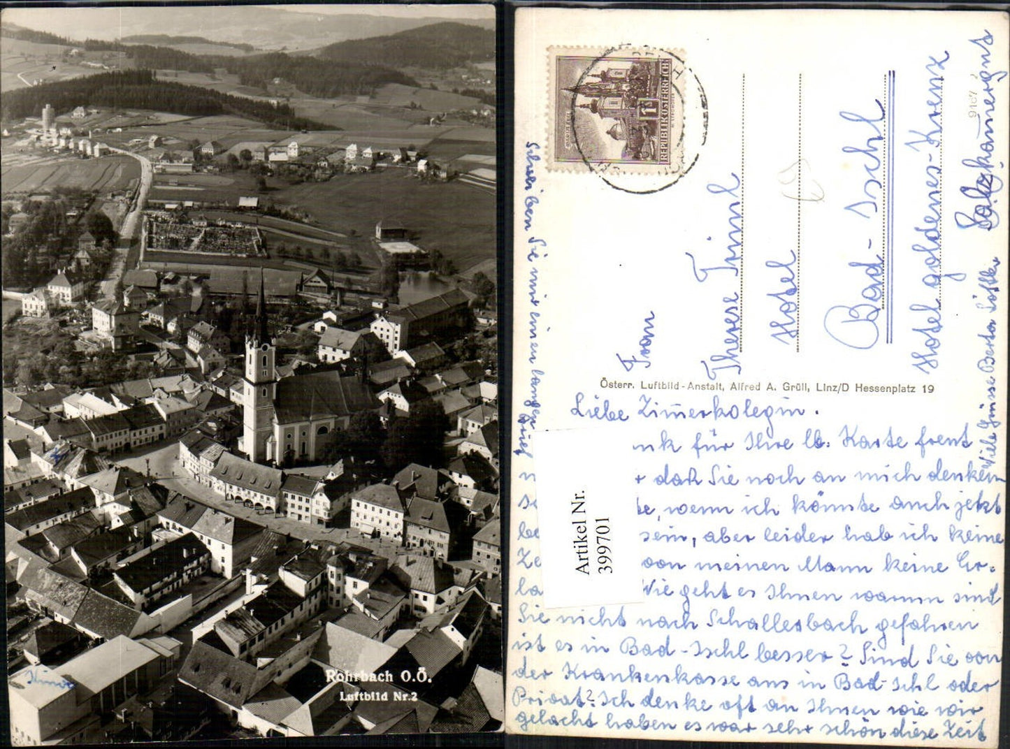 399701, Rohrbach Total aerial view