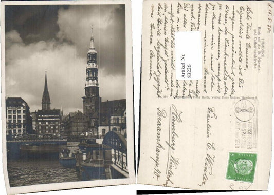 83226,Hamburg ST Nicolai Kirche Catharinenkirche