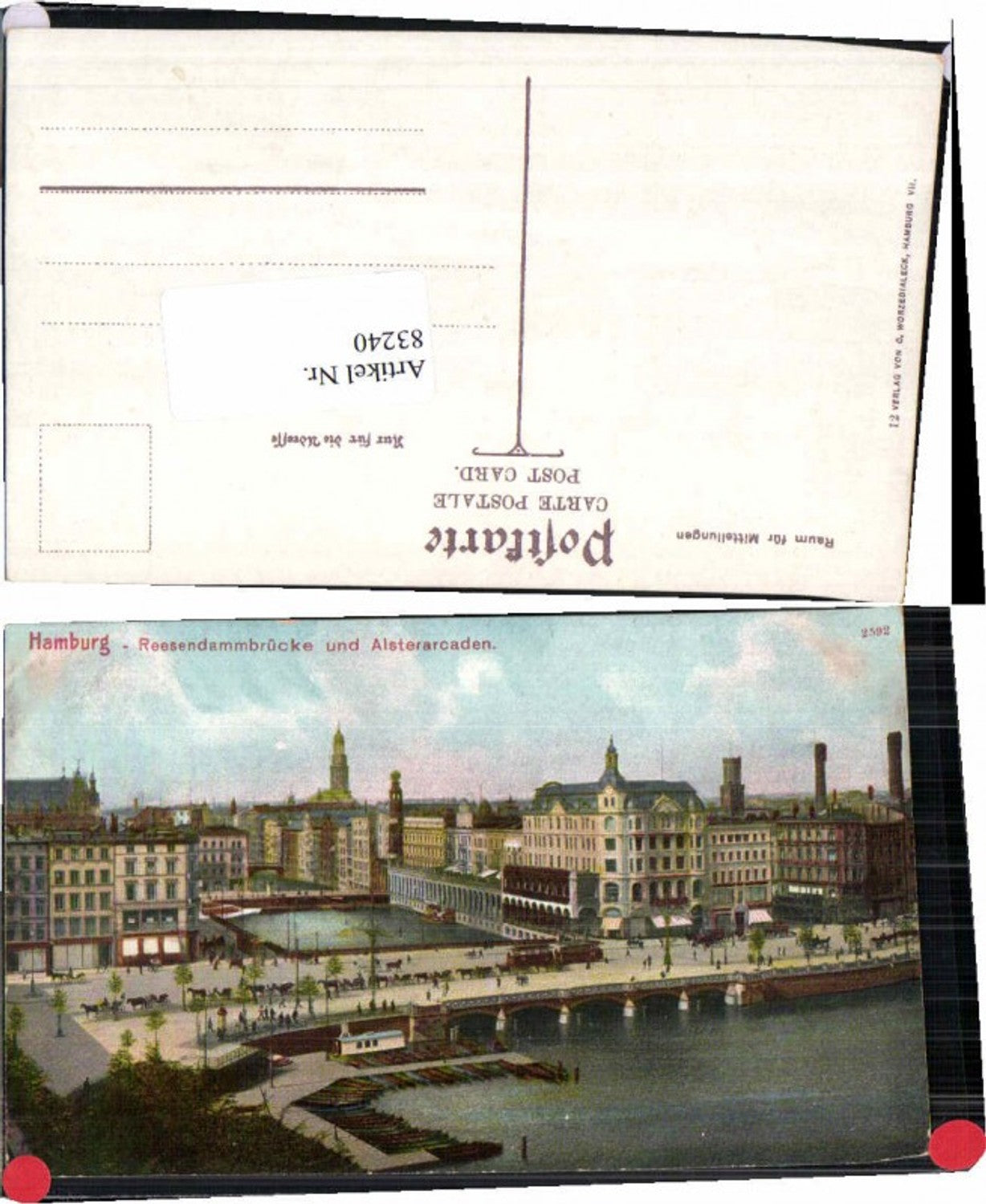 83240,Hamburg Reesendammbrücke Alterarcaden