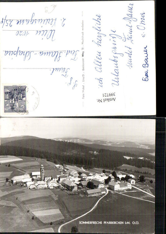 399721, Pfarrkirchen im Mühlkreis, aerial view
