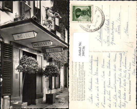 399736,St. Wolfgang Hotel Weisses Rössl pub Cosy 145b