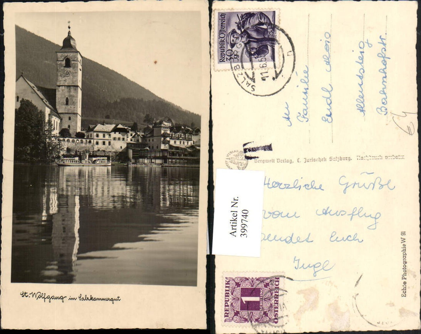 399740,St. Wolfgang Teilansicht Kirche