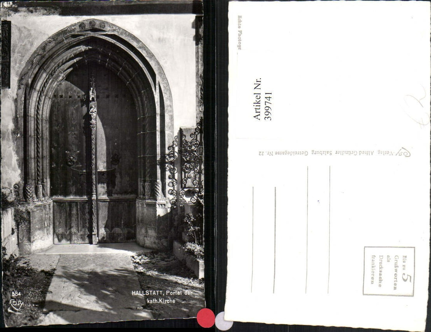 399741,Hallstatt Katholische Kirche Portal pub Cosy 584