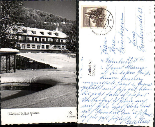 399766,Bad Goisern Kurhotel Winterbild
