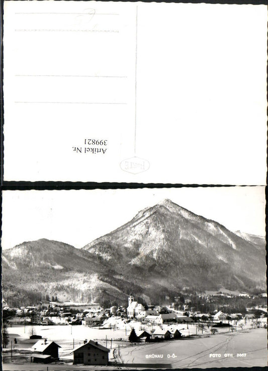 399821,Grünau Totale Bergkulisse Winterbild pub Foto Oth 2867