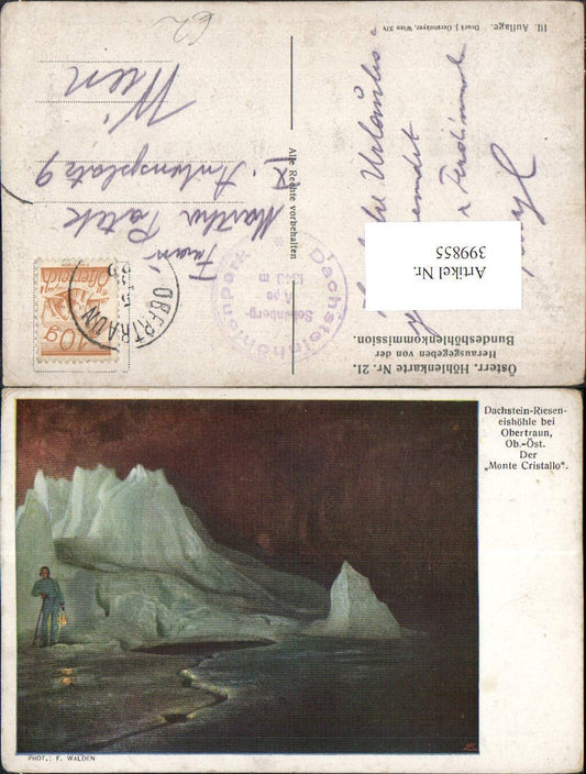 399855,Dachstein-Rieseneishöhle b. Obertraun Monte Cristallo