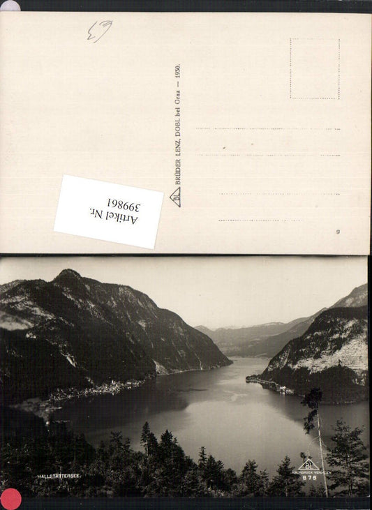 399861,Hallstättersee See b. Hallstatt Bergkulisse