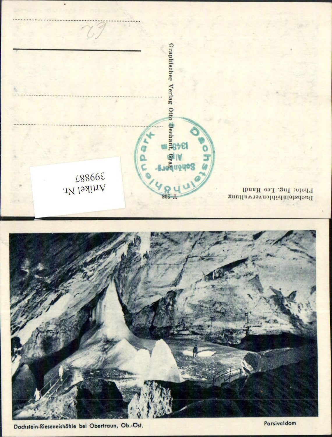 399887,Dachstein-Rieseneishöhle b. Obertraun Parsivaldom