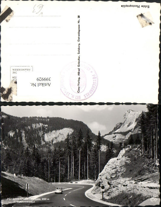 399929,Pötschenpass Straße b. Bad Goisern pub Cosy 1107