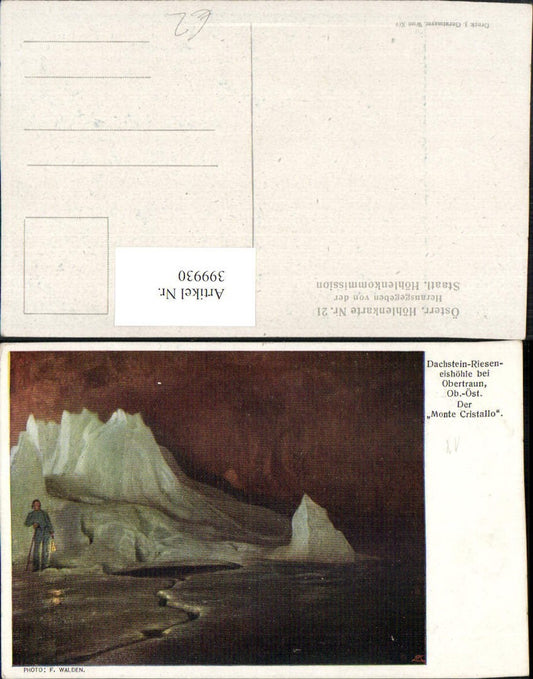 399930,Dachstein-Rieseneishöhle b. Obertraun Monte Cristallo