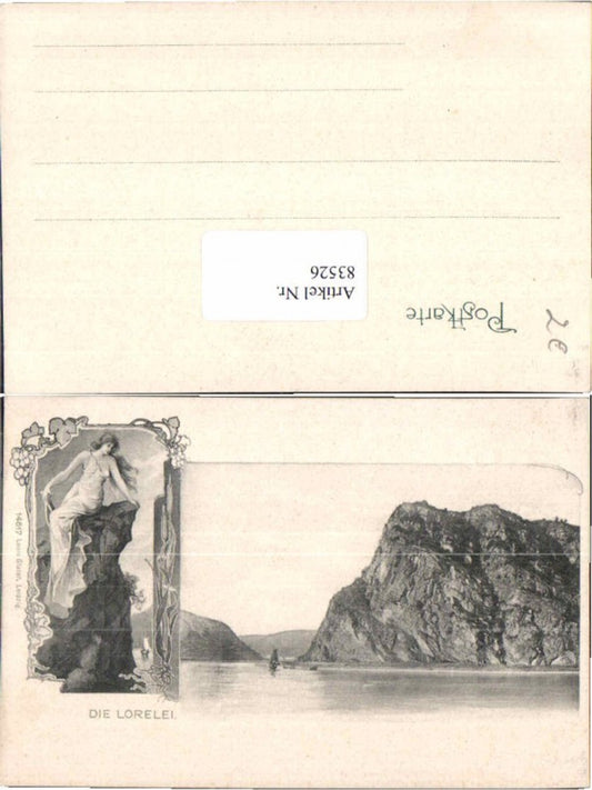 83526,Die Loreley am Rhein St Goar St Goarshausen