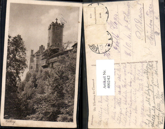 400242,Burg Die Wartburg b. Eisenach Thüringen