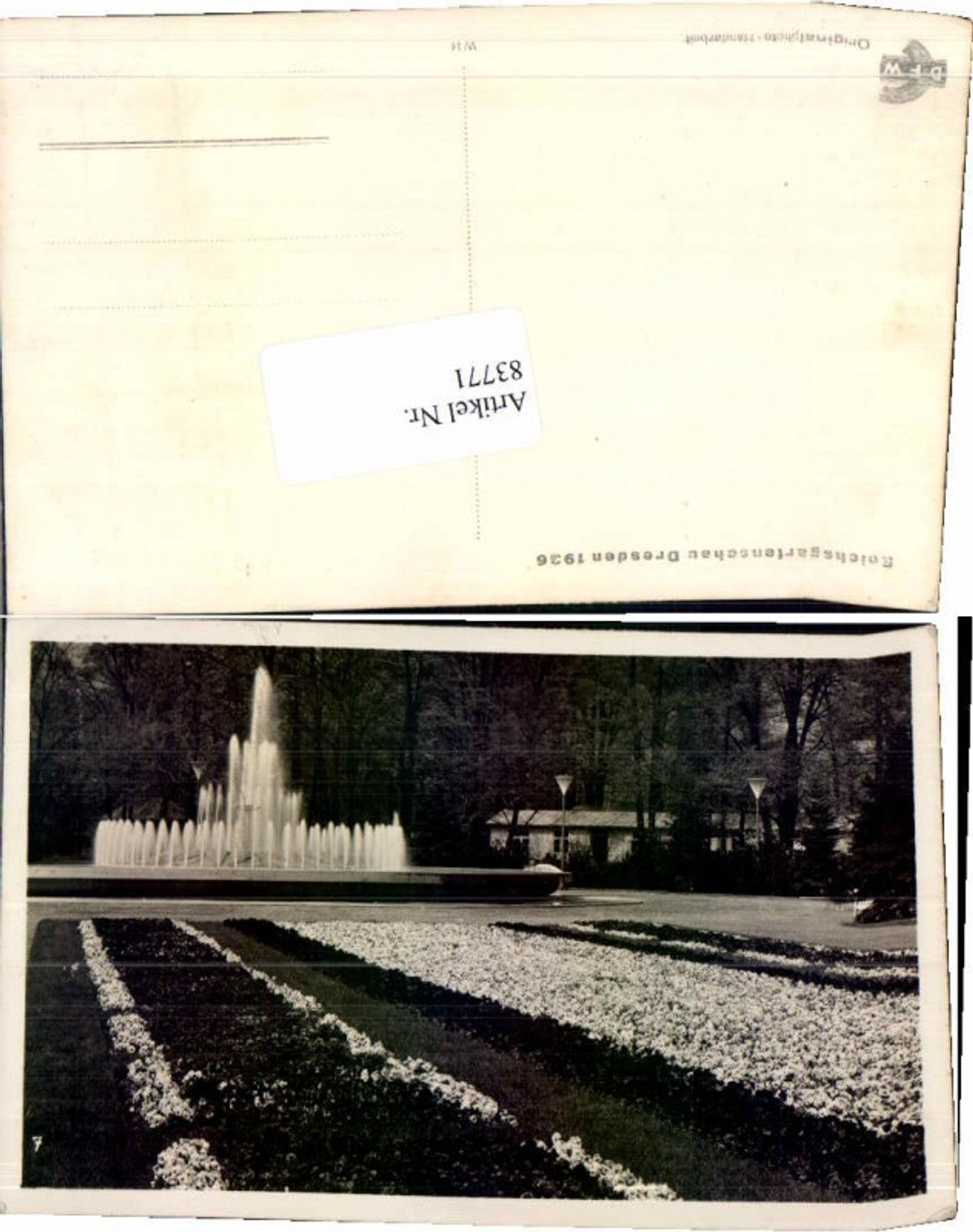 83771, Dresden Reichsgartenschau 1936