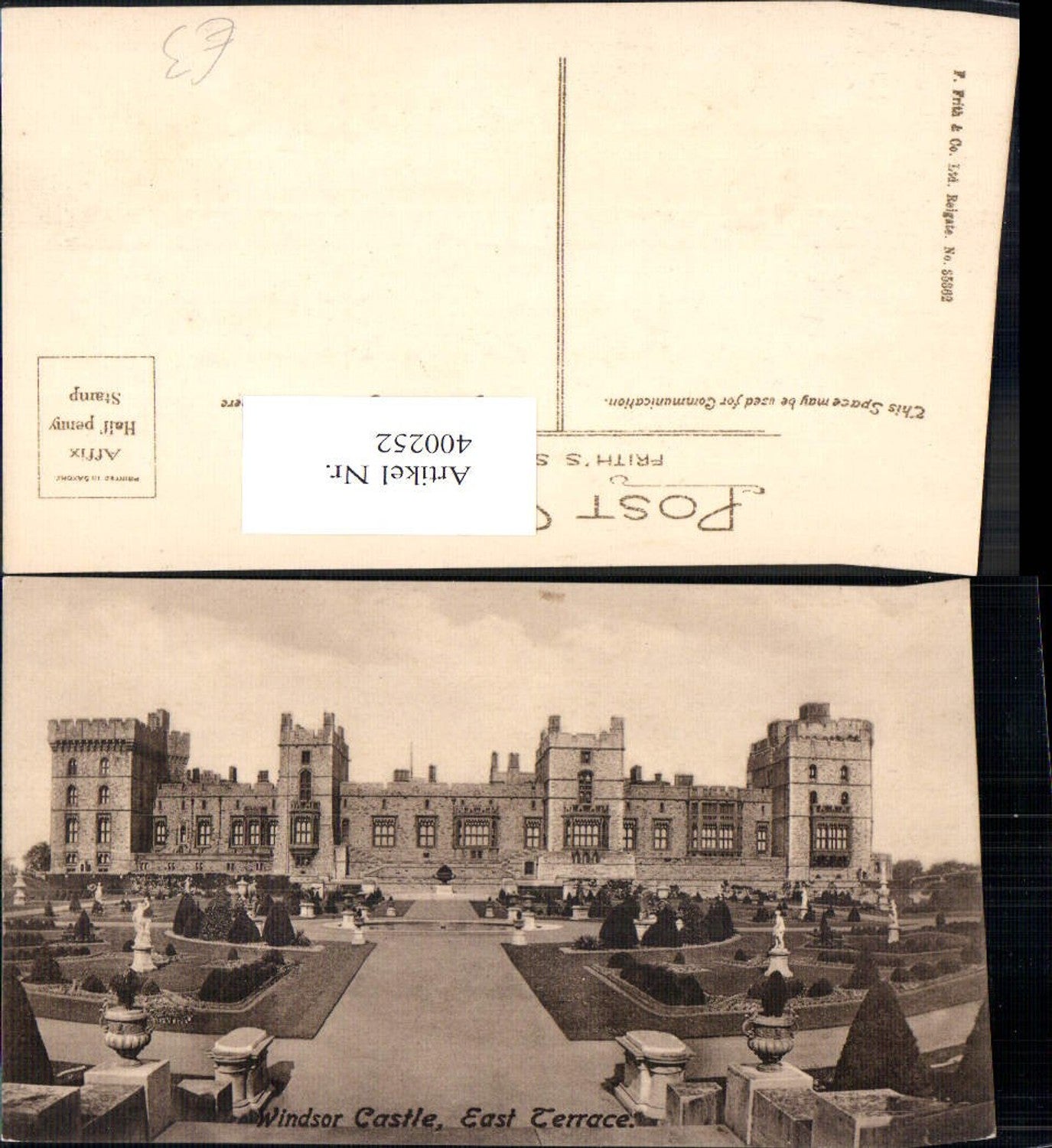 400252,Schloss Windsor Castle East Terrace