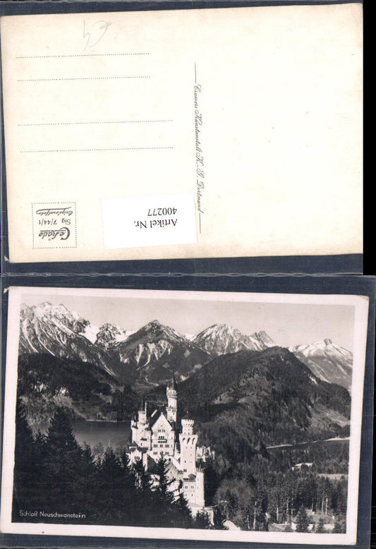 400277,Foto Ak Schloss Neuschwanstein