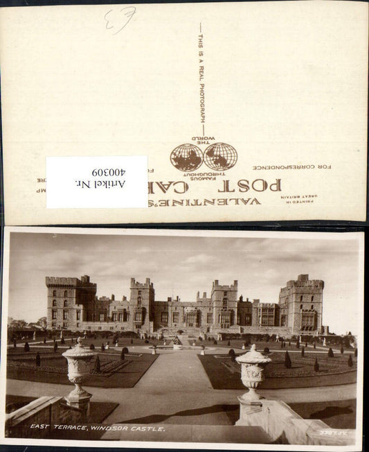 400309,Schloss Windsor Castle East Terrace