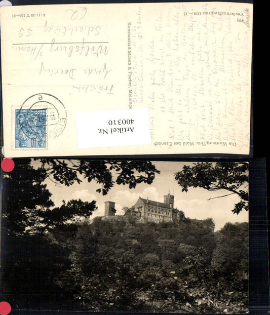 400310,Burg Wartburg Eisenach Thüringen