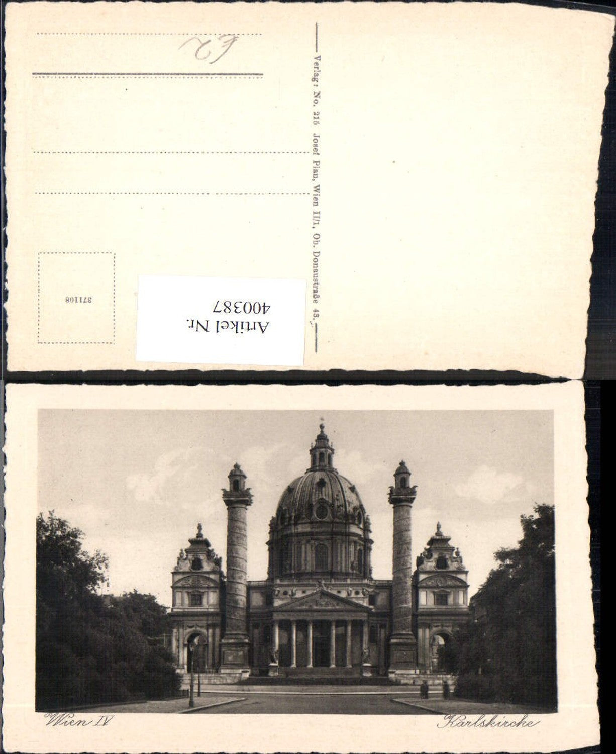 400387,Kirche Wien Karlskirche
