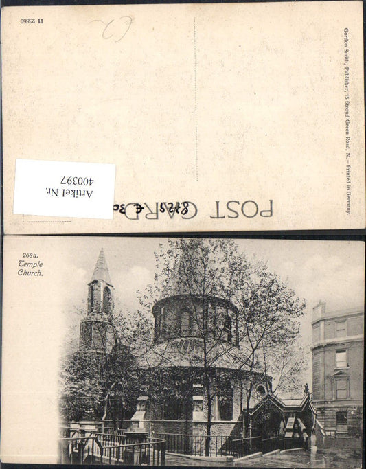 400397,Temple Church London Kirche